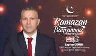 Tayfun Demir'in Ramazan Bayramı Mesajı