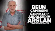 Beun camiasını üzen kayıp Abdülkerim Arslan