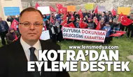 Kotra'dan eyleme destek... Suyuma dokunma!