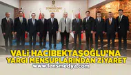 Vali Hacıbektaşoğlu'na yargı mensuplarından ziyaret