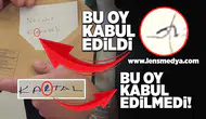 Biri kabul edildi, diğeri kabul edilmedi!