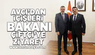 Avcı'dan İçişleri Bakanı Çiftçi'ye ziyaret!
