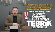 Çağlayan Karaveli'yi tebrik etti!
