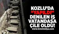 Kozlu'da yapıldı denilen iş vatandaşa çile oldu!