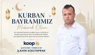 Şahin Kızıltoprak'ın Kurban Bayramı Mesajı