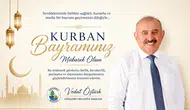 Vedat Öztürk'ün Kurban Bayramı Mesajı