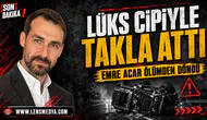LÜKS CİPİYLE TAKLA ATTI... İŞ İNSANI EMRE ACAR KAZA GEÇİRDİ