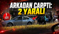 EREĞLİ'DE ZİNCİRLEME KAZA: 2 KİŞİ YARALANDI