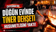 HUSUMETLİSİNİ TİNER DÖKEREK YAKTI!