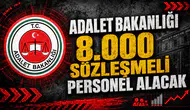 ADALET BAKANLIĞI 385 SÖZLEŞMELİ PERSONEL ALACAK