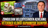 “VETERİNER KLİNİĞİ KAPATILIYOR” TARTIŞMASI: BELEDİYEDEN AÇIKLAMA GELDİ