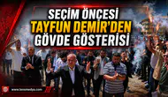 MADENCİLER ÜZÜLMEZ’DE KARARINI ERKEN VERDİ: TAYFUN DEMİR 800 MADENCİYLE GÖVDE GÖSTERİSİ YAPTI