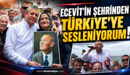 Ecevit'in şehrinden Türkiye'ye sesleniyorum!
