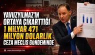 Yavuzyılmaz'ın ortaya çıkarttığı 1 milyar 471 milyon dolarlık ceza Meclis gündeminde