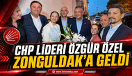CHP LİDERİ ÖZGÜR ÖZEL ZONGULDAK’A GELDİ