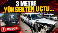 3 METRE YÜKSEKTEN UÇTU