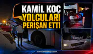 Kamil Koç yolcuları peişan etti!