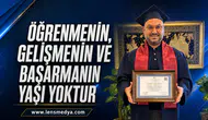 ZONSİAD Başkanı Nejdet Tıskaoğlu lisans eğitimini tamamladı