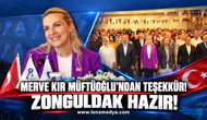 Merve Kır Müftüoğlu'ndan teşekkür: Zonguldak Hazır!
