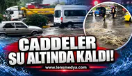 Zonguldak'ta caddeler su altında kaldı!