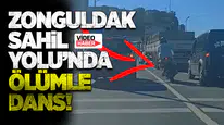 Zonguldak Sahil Yolu’nda ölümle dans!