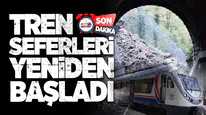 TREN SEFERLERİ YENİDEN BAŞLADI