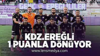 Kdz. Ereğli Belediyespor 1 puanla dönüyor!