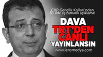 Dava TRT'den canlı yayınlansın!
