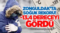 Zonguldak’ta Soğuk Rekoru Devrek'te