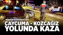 Çaycuma - Kozcağız yolunda kaza!