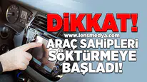 Dikkat! Araç Sahipleri Söktürmeye Başladı