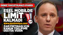 Yavuzyılmaz uyardı: “Eşel Mobilde limit kalmadı, zam fırtınası için kanun teklifime destek verin!”