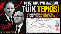 Deniz Yavuzyılmaz’dan TÜİK Tepkisi: “Mehmet Şimşek hangi marketten alışveriş yapıyorsa bize de söylesin!”