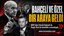 Özgür Özel ve Devlet Bahçeli bir araya geldi!