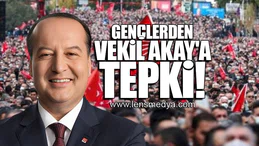 GENÇLERDEN VEKİL AKAY'A TEPKİ! SÖZLER NEDEN TUTULMUYOR?