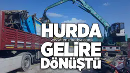 HURDA GELİRE DÖNÜŞTÜ