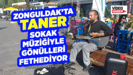 Zonguldak’ta Taner Sokak Müziğiyle Gönülleri Fethediyor