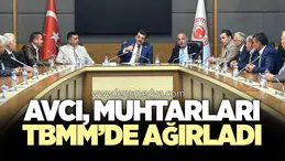 Avcı, Devrekli Muhtarları TBMM’de Ağırladı