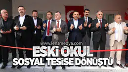 Eski Okul Sosyal Tesise Dönüştü