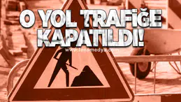 Kozlu'da Yol Trafiğe Kapatıldı