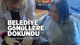 Belediye gönüllere dokundu!