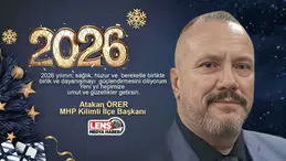 Atakan Örer'in yeni yıl mesajı