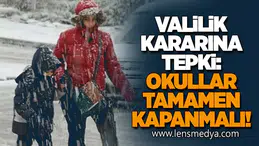 Kısmi Tatil Yetmez, Okullar Tamamen Kapanmalı