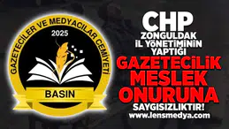 "Gazetecilik meslek onuruna saygısızlıktır!"