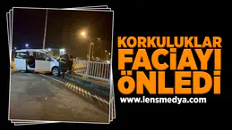 Korkuluklar faciayı önledi