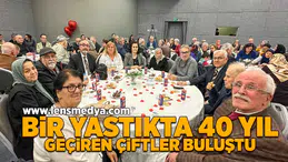 Bir yastıkta 40 yıl geçiren çiftler buluştu!