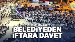Belediyeden iftara davet!