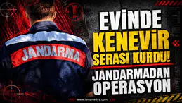 EVİNDE ÖZEL DÜZENEK KURDU