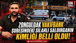 Zonguldak'ta Vakıfban Şubesindeki silahlı saldırganın kimliği belli oldu!
