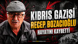 Kıbrıs Gazisi Recep Bozacıoğlu hayatını kaybetti!